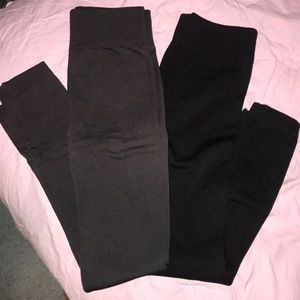FLEECE LINED LEGGINGS